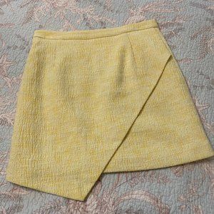 Mini Sexy Yellow "Frnch" Skirt